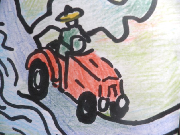 Spannende manouvres met de trekker