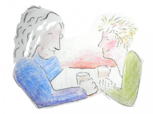 Ontbijten Dick en ik