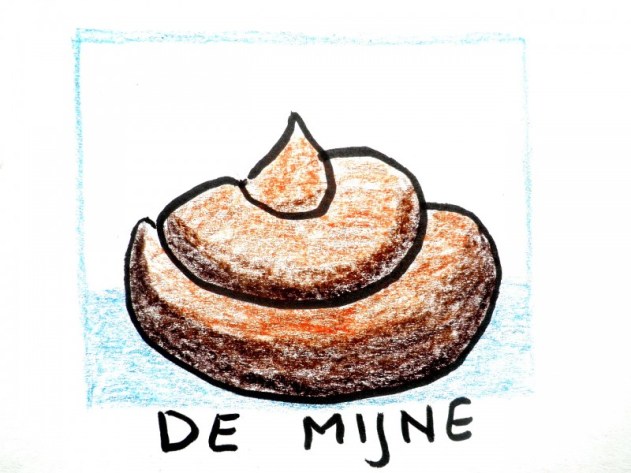 Poep, de mijne
