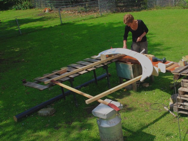 dakconstruktie plaatboog