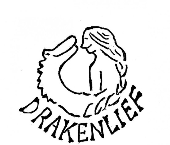 Agremone Drakenlief boek Hoofdstukembleem