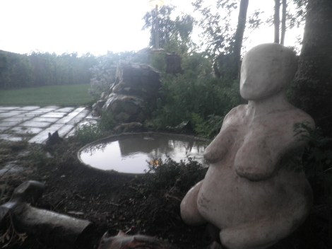 Als de regen even ophoudt....