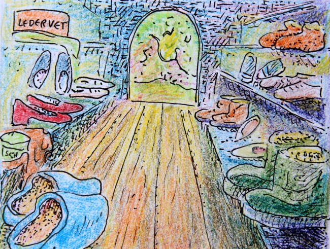 Blogtek. Tien paar schoenen kl frm